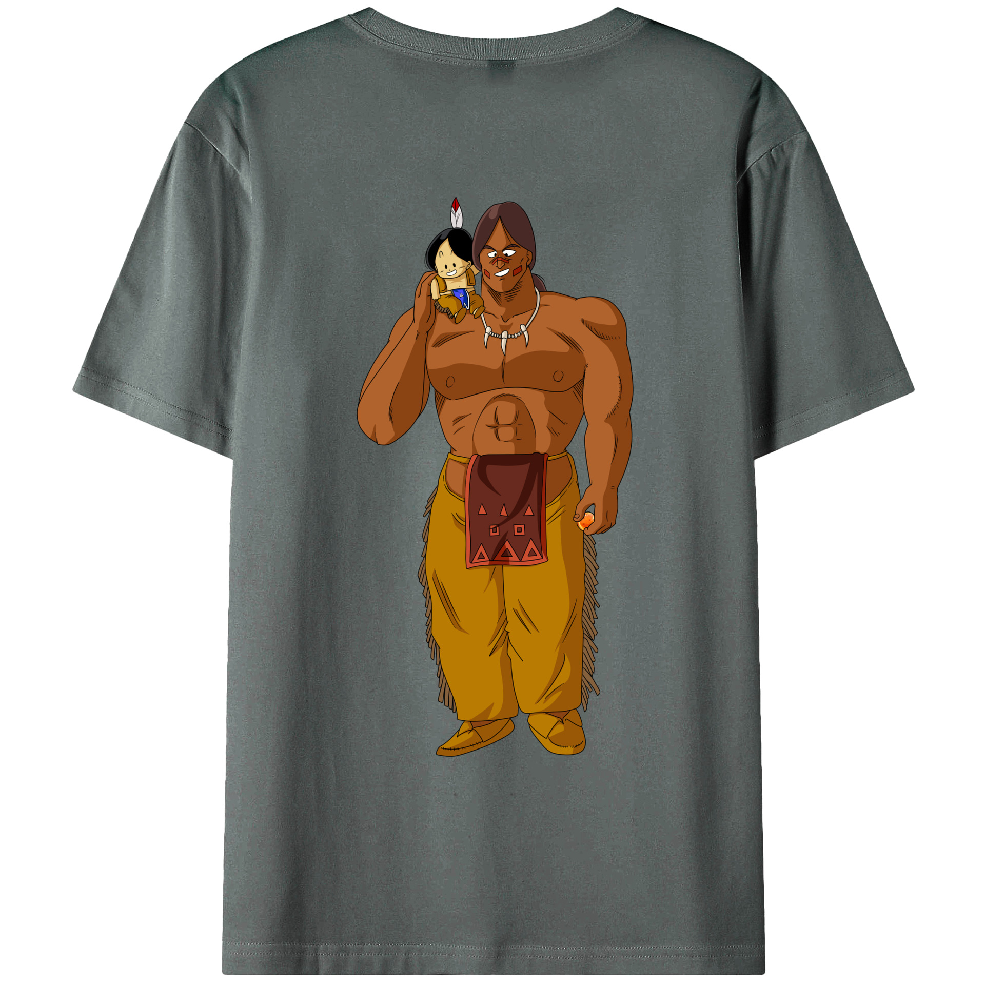 （画像用） ドラゴンボール DRAGON BALL 綿100％ メンズ半袖Tシャツ（バックプリント） 通気性